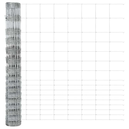 Palo della recinzione Zincato 25 x 1,2 m Acciaio | homemem39
