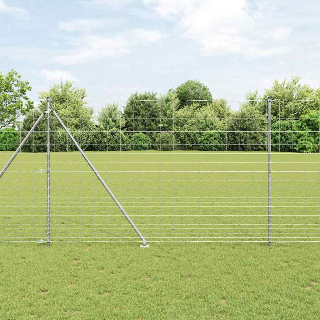 Recinzione in rete saldata con punte 25 x 1,6 m (L x H)