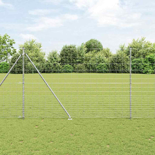 Recinzione in rete saldata con punte 25 x 1,6 m (L x H)