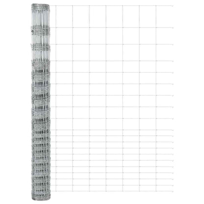 Palo della recinzione Zincato 25 x 1,6 m Acciaio | homemem39