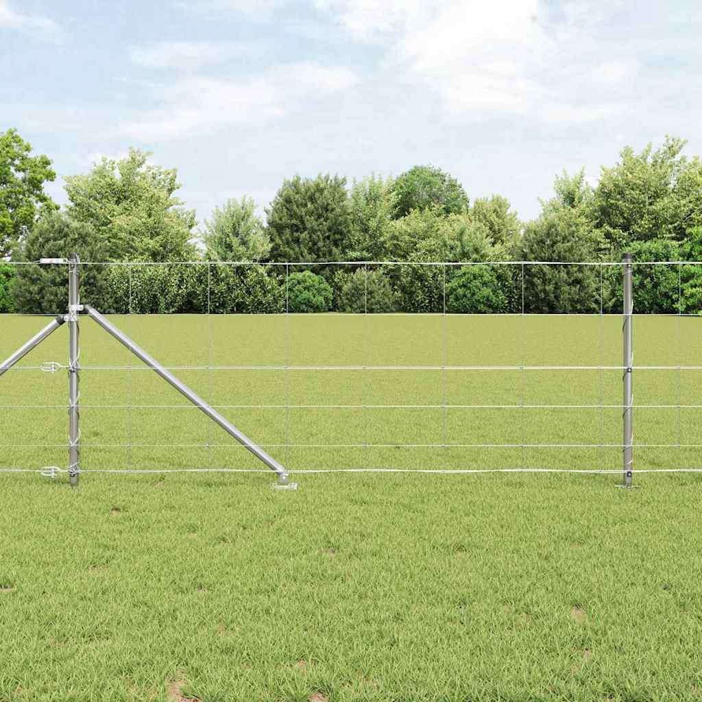 Recinzione in rete saldata con punte 50 x 0,8 m (L x A)