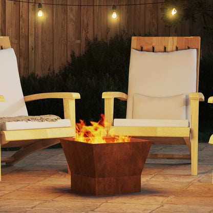 Focolare Marrone 40 x 40 x 35 cm | homemem39