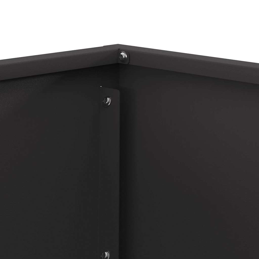 Focolare Nero 60 x 60 x 35 cm Acciaio | homemem39