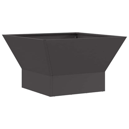 Focolare Nero 60 x 60 x 35 cm Acciaio | homemem39