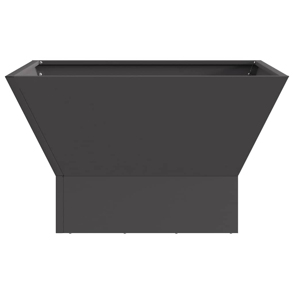 Focolare Nero 60 x 60 x 35 cm Acciaio | homemem39