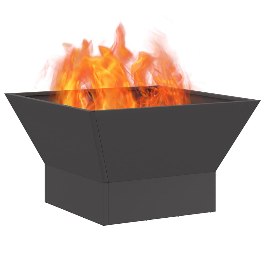 Focolare Nero 60 x 60 x 35 cm Acciaio | homemem39