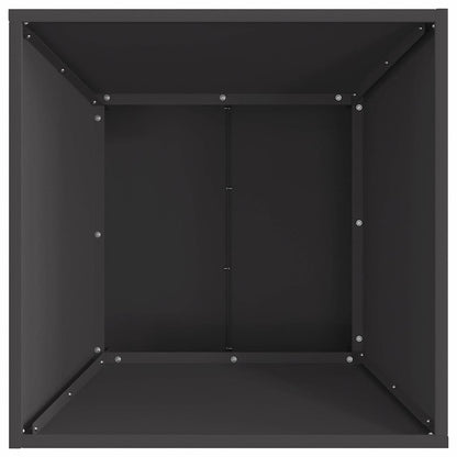Focolare Nero 60 x 60 x 35 cm Acciaio | homemem39