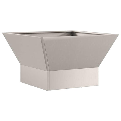 Focolare Marrone 60 x 60 x 35 cm Acciaio