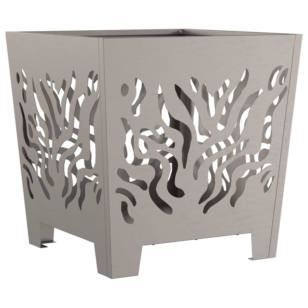 Focolare Marrone 40 x 40 x 40 cm acciaio corten | homemem39
