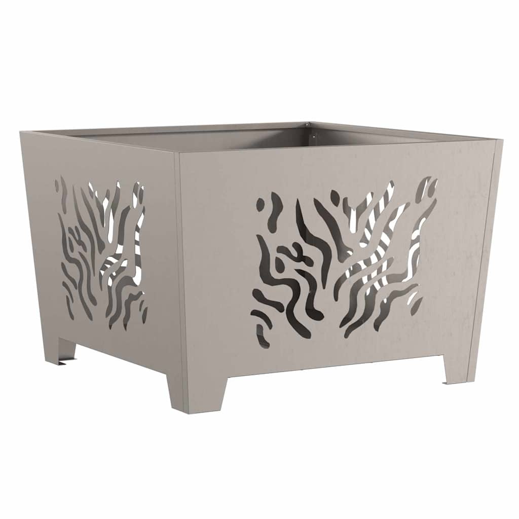 Focolare Marrone 60 x 60 x 40 cm Acciaio
