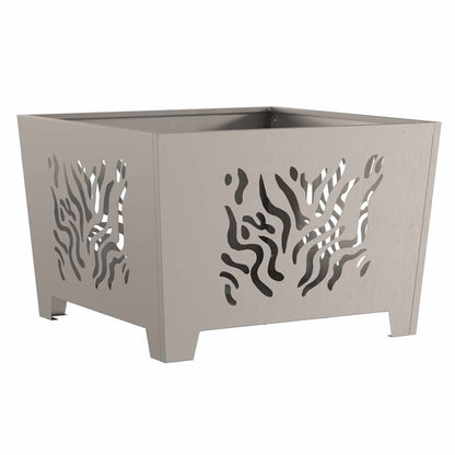 Focolare Marrone 60 x 60 x 40 cm Acciaio