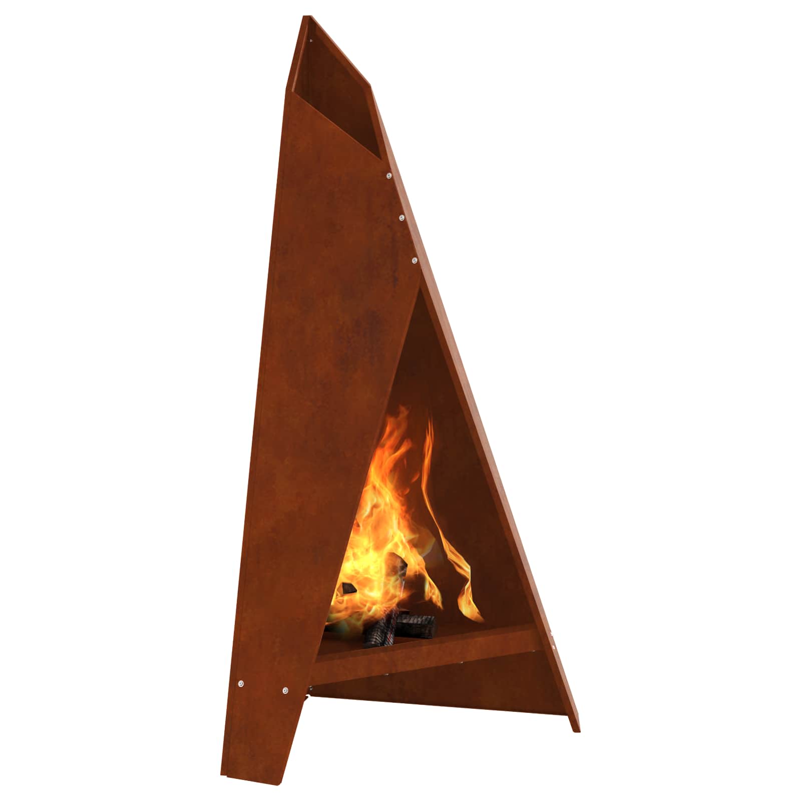 Focolare Marrone 58 x 40 x 100 cm | homemem39