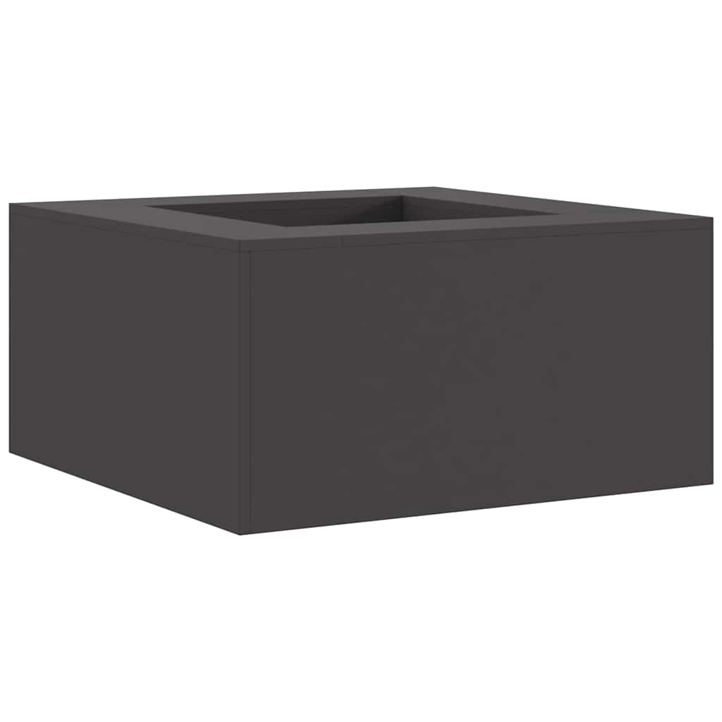 Focolare Nero 80 x 80 x 40 cm Acciaio