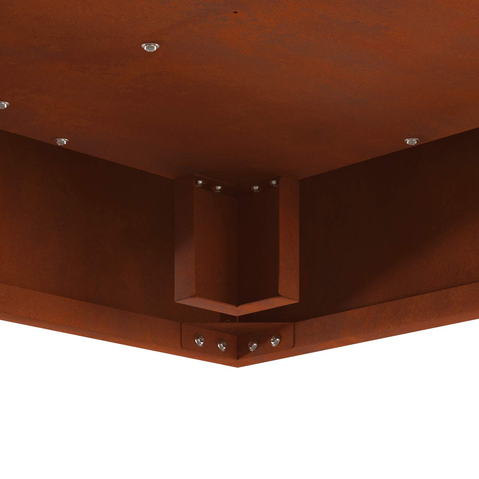 Focolare Marrone 80 x 80 x 40 cm | homemem39