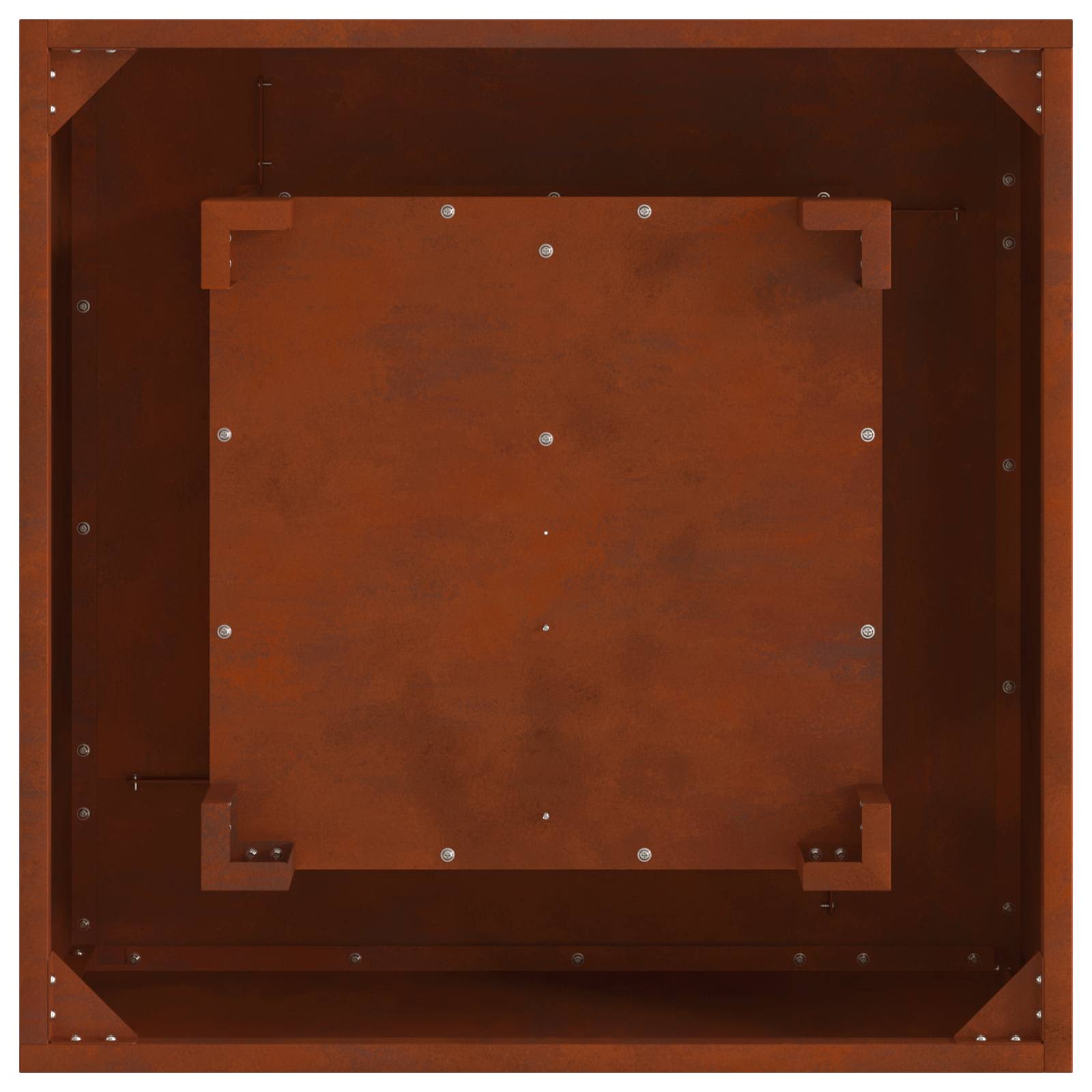 Focolare Marrone 80 x 80 x 40 cm | homemem39