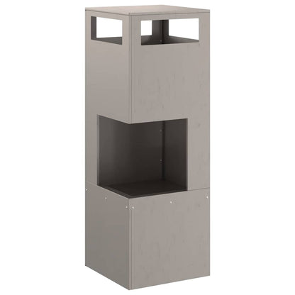 Focolare Marrone 35 x 35 x 100 cm Acciaio