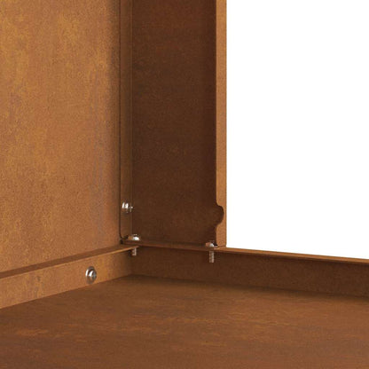 Focolare Marrone 60 x 40 x 96 cm Acciaio