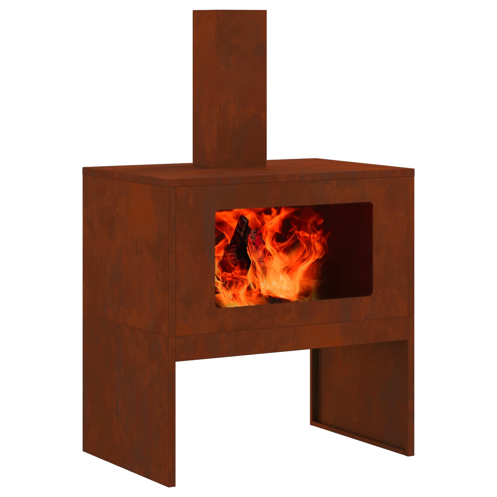 Focolare Marrone 60 x 40 x 96 cm | homemem39