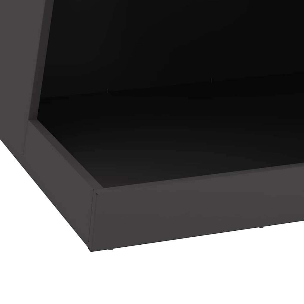 Focolare Nero 50 x 50 x 100 cm Acciaio | homemem39