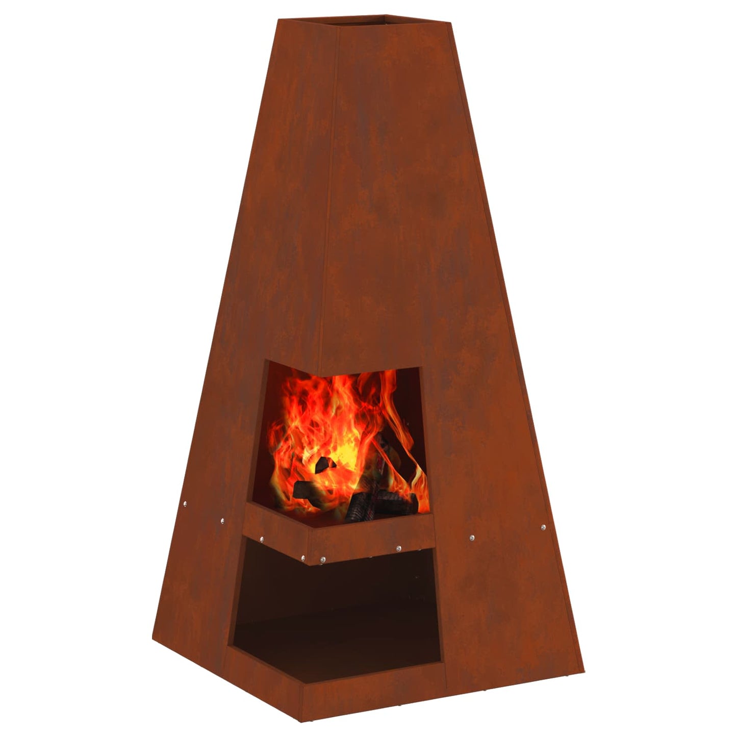 Focolare Marrone 50 x 50 x 100 cm | homemem39