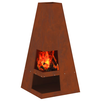 Focolare Marrone 50 x 50 x 100 cm