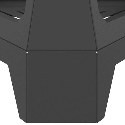 Focolare Nero 50 x 43 x 52 cm Acciaio