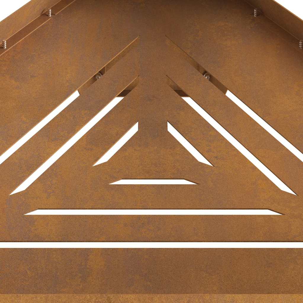 Focolare Marrone 50 x 43 x 52 cm Acciaio