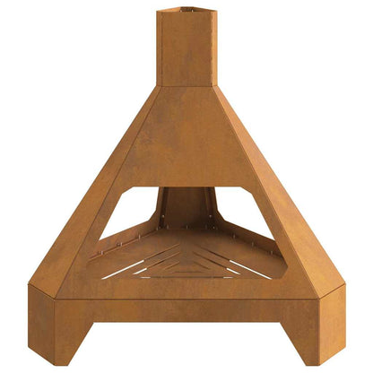 Focolare Marrone 50 x 43 x 52 cm Acciaio