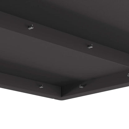 Focolare Nero 60 x 60 x 30 cm Acciaio | homemem39