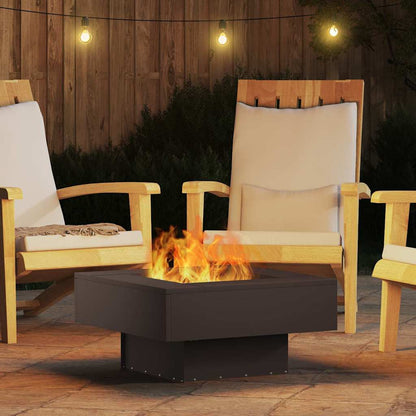 Focolare Nero 60 x 60 x 30 cm Acciaio | homemem39