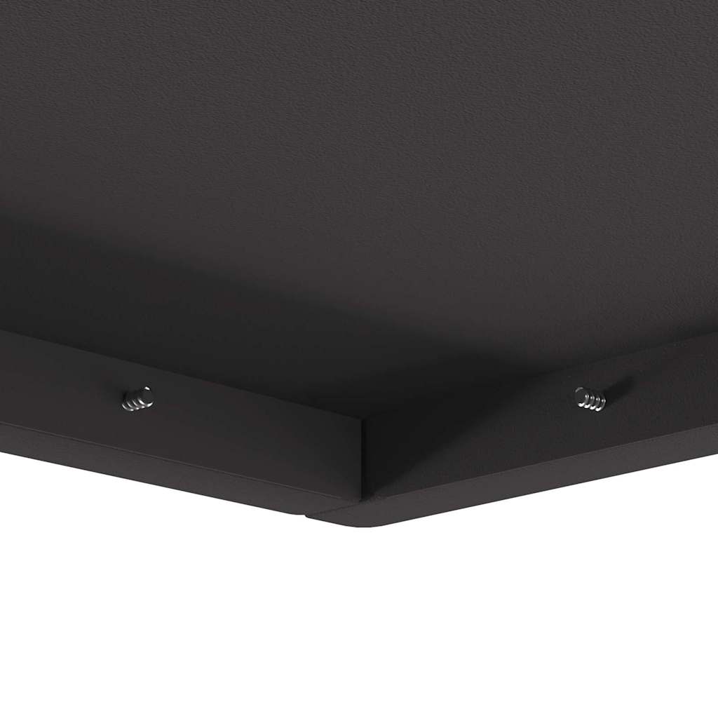 Focolare Nero 80 x 80 x 40 cm Acciaio | homemem39
