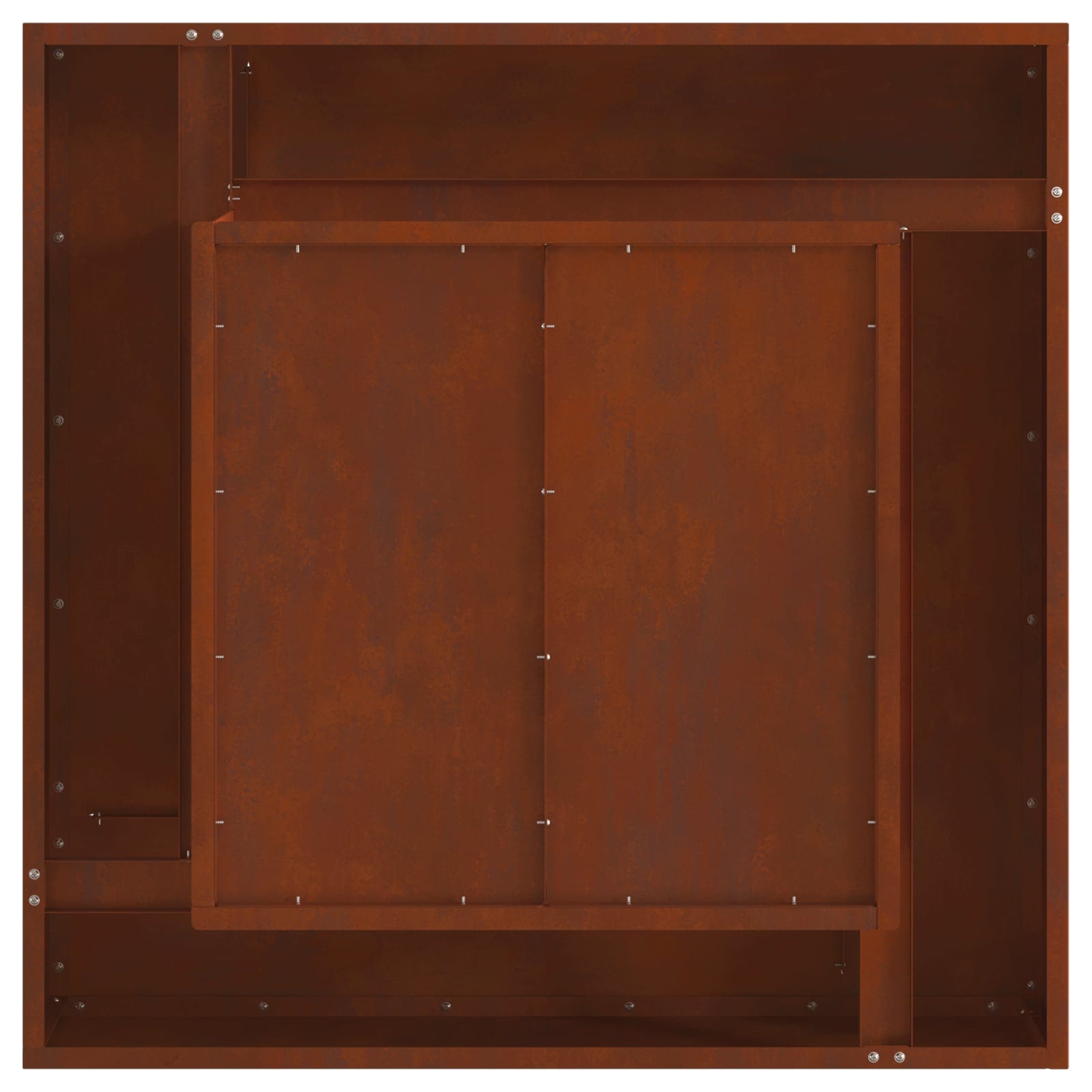 Focolare Marrone 80 x 80 x 40 cm | homemem39