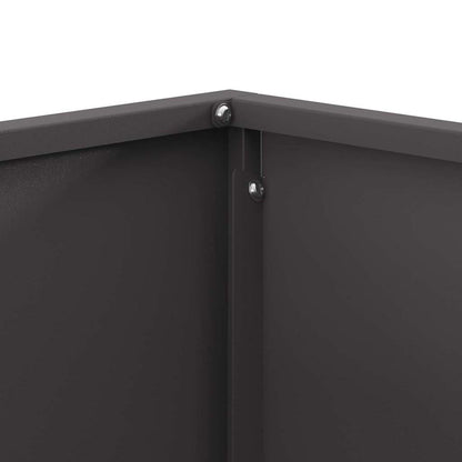 Focolare Nero 60 x 60 x 30 cm Acciaio