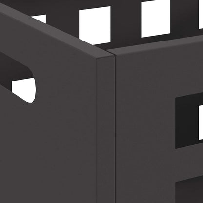 Focolare Nero 50 x 30 x 40 cm Acciaio