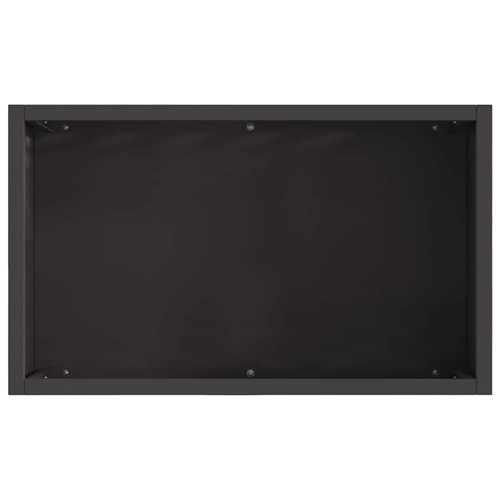 Focolare Nero 50 x 30 x 40 cm Acciaio