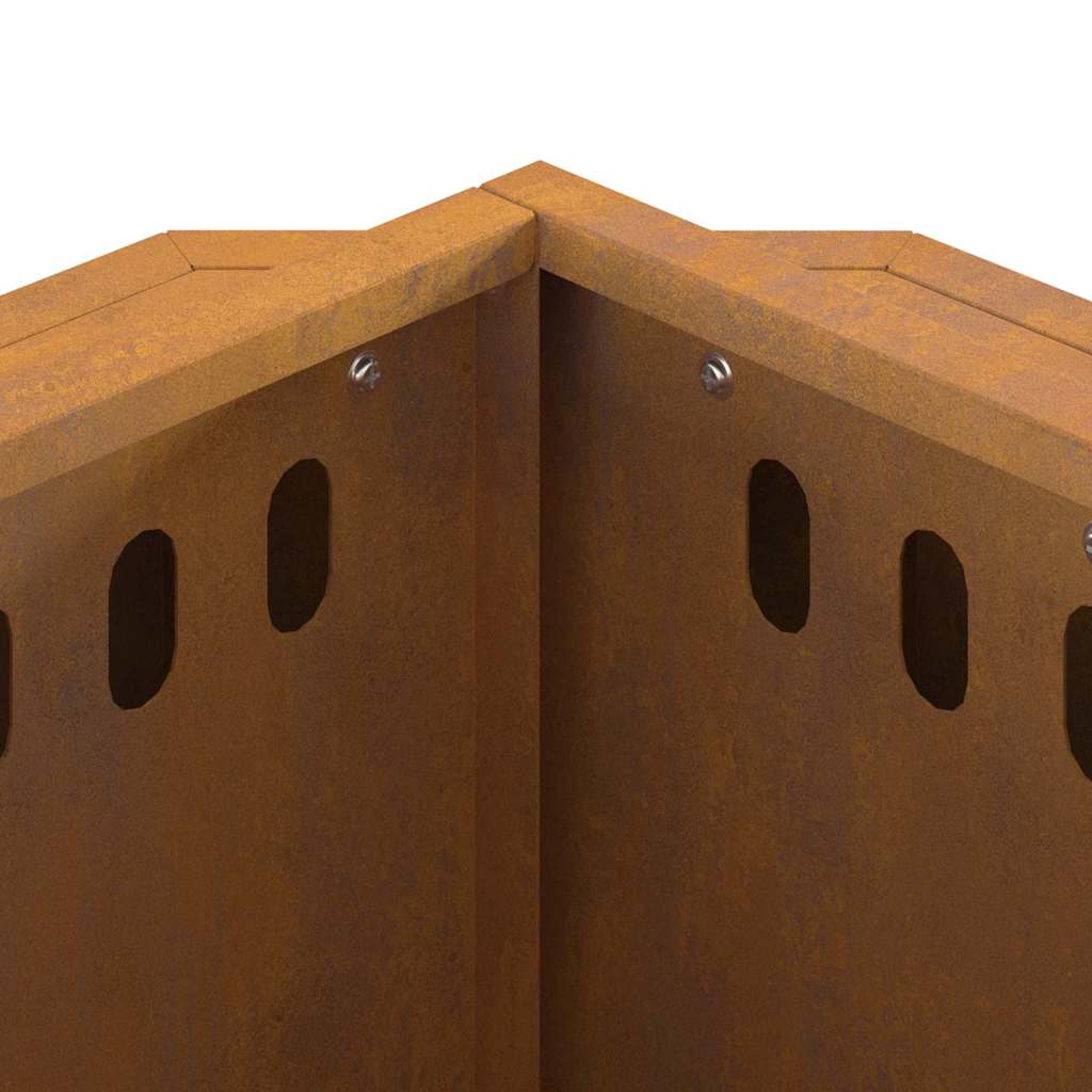 Focolare Senza Fumi Marrone 38 x 38 x 51 cm Acciaio