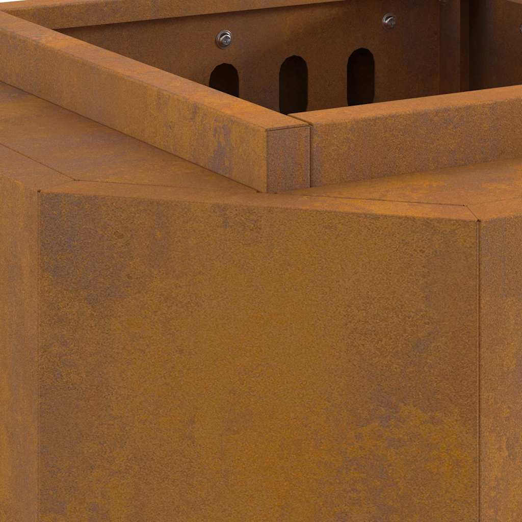 Focolare Senza Fumi Marrone 38 x 38 x 51 cm Acciaio