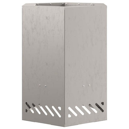 Focolare Senza Fumi Marrone 38 x 38 x 51 cm Acciaio