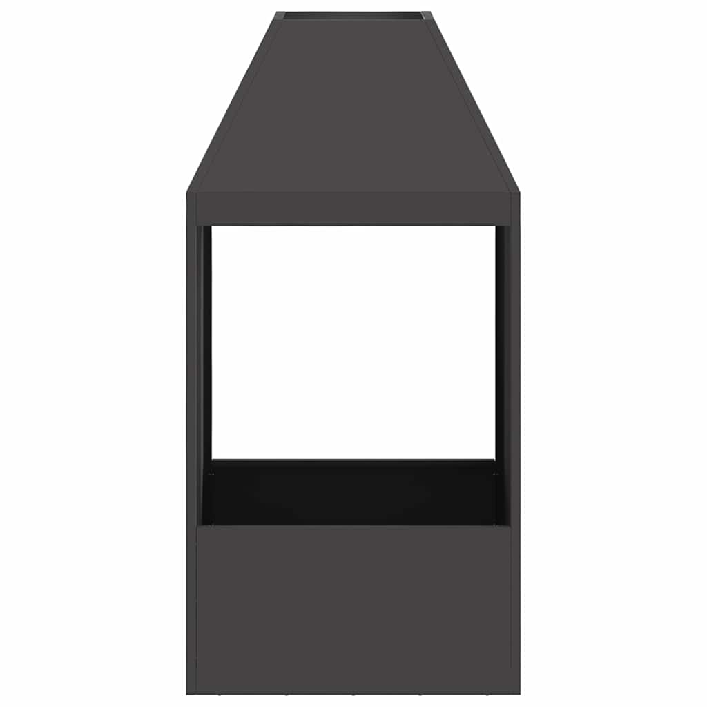 Focolare Nero 50 x 50 x 100 cm Acciaio