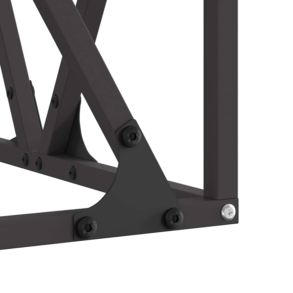 Focolare Nero 50 x 50 x 35 cm Acciaio