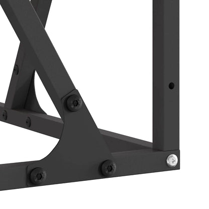 Focolare Marrone 80 x 80 x 40 cm Acciaio