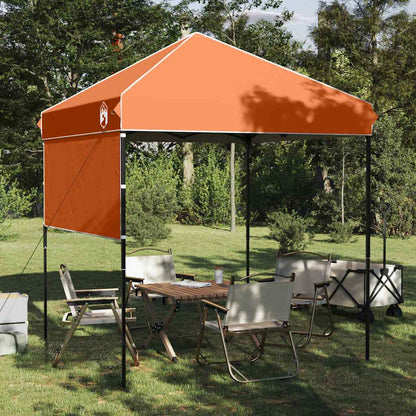 Tenda Gazebo Arancione 194 x 194 x 251 cm Tessuto | homemem39