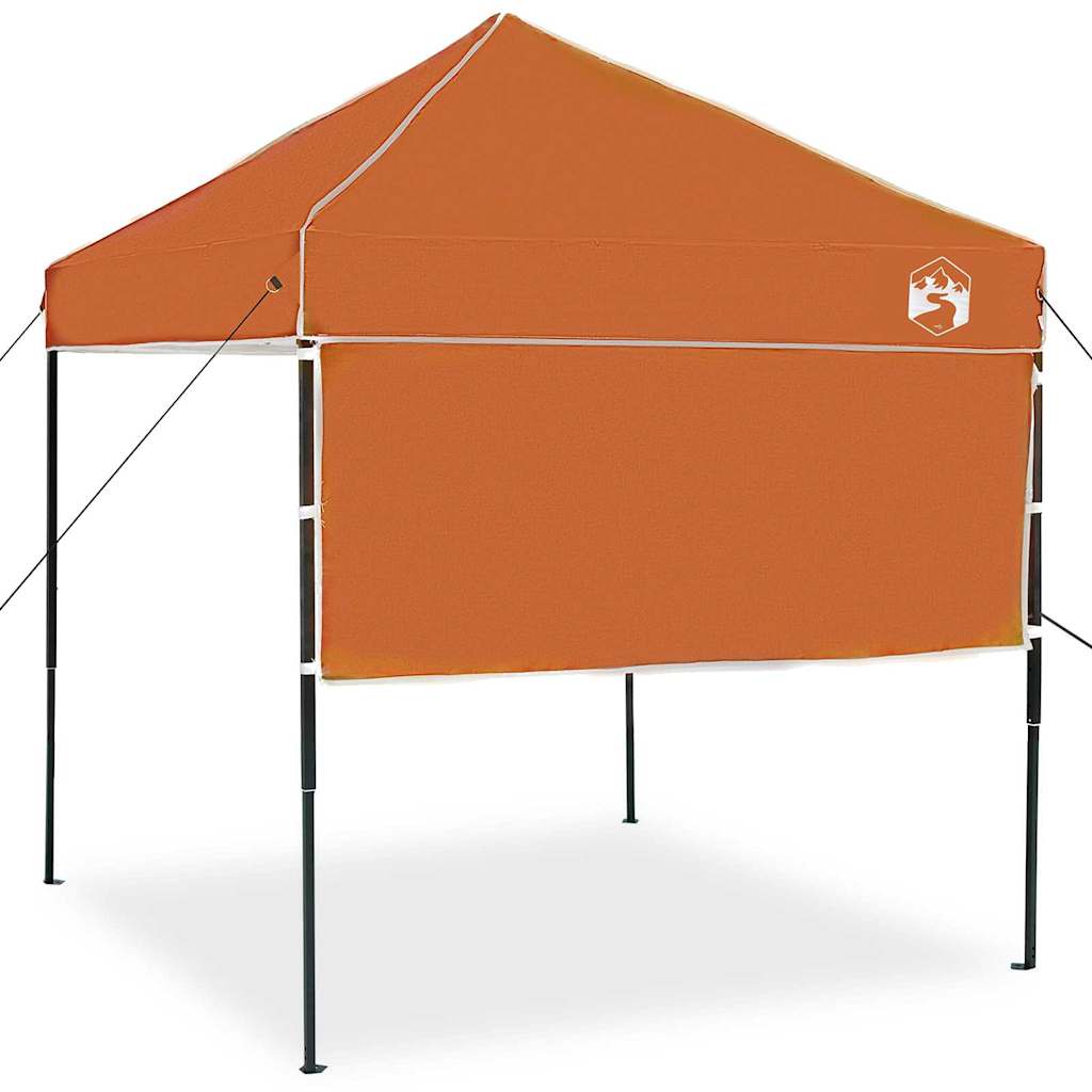 Tenda Gazebo Arancione 194 x 194 x 251 cm Tessuto | homemem39
