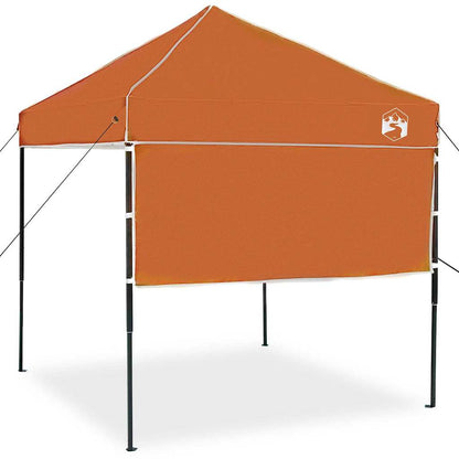 Tenda Gazebo Arancione 194 x 194 x 251 cm Tessuto | homemem39