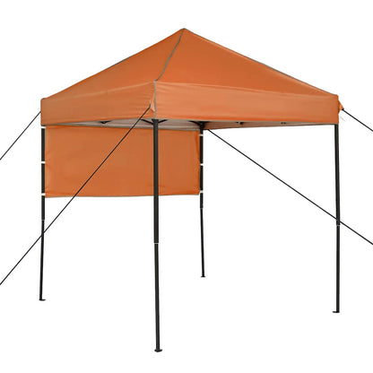 Tenda Gazebo Arancione 194 x 194 x 251 cm Tessuto | homemem39