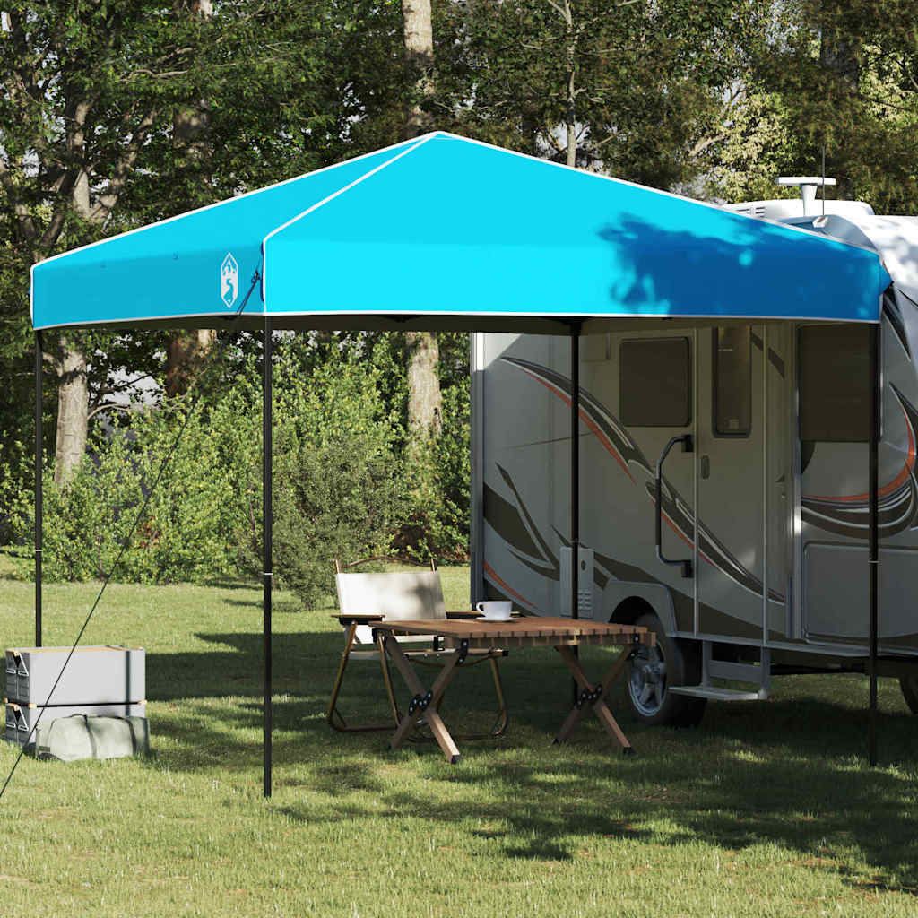 Tenda Gazebo Blu 243 x 243 x 251 cm Tessuto | homemem39