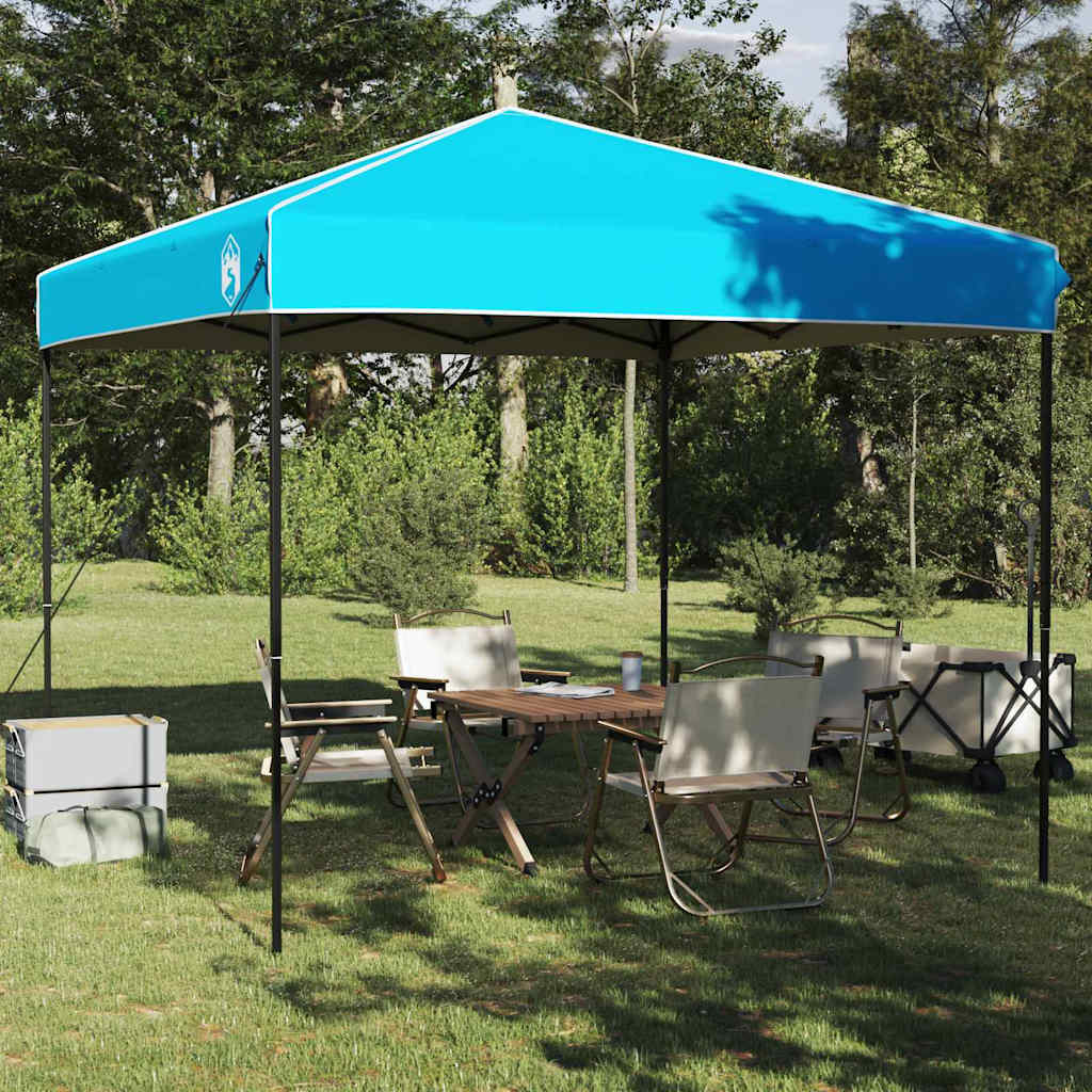 Tenda Gazebo Blu 243 x 243 x 251 cm Tessuto