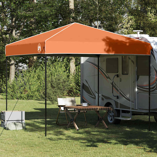 Tenda Gazebo Arancione 243 x 243 x 251 cm Tessuto