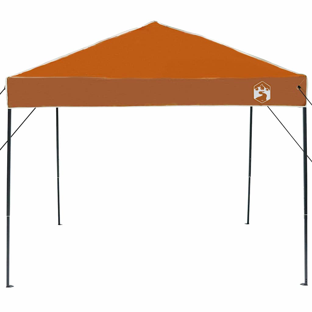 Tenda Gazebo Arancione 243 x 243 x 251 cm Tessuto | homemem39