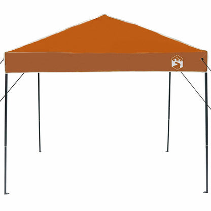 Tenda Gazebo Arancione 243 x 243 x 251 cm Tessuto | homemem39